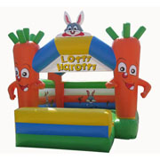bouncer rabbit carrot inflatable